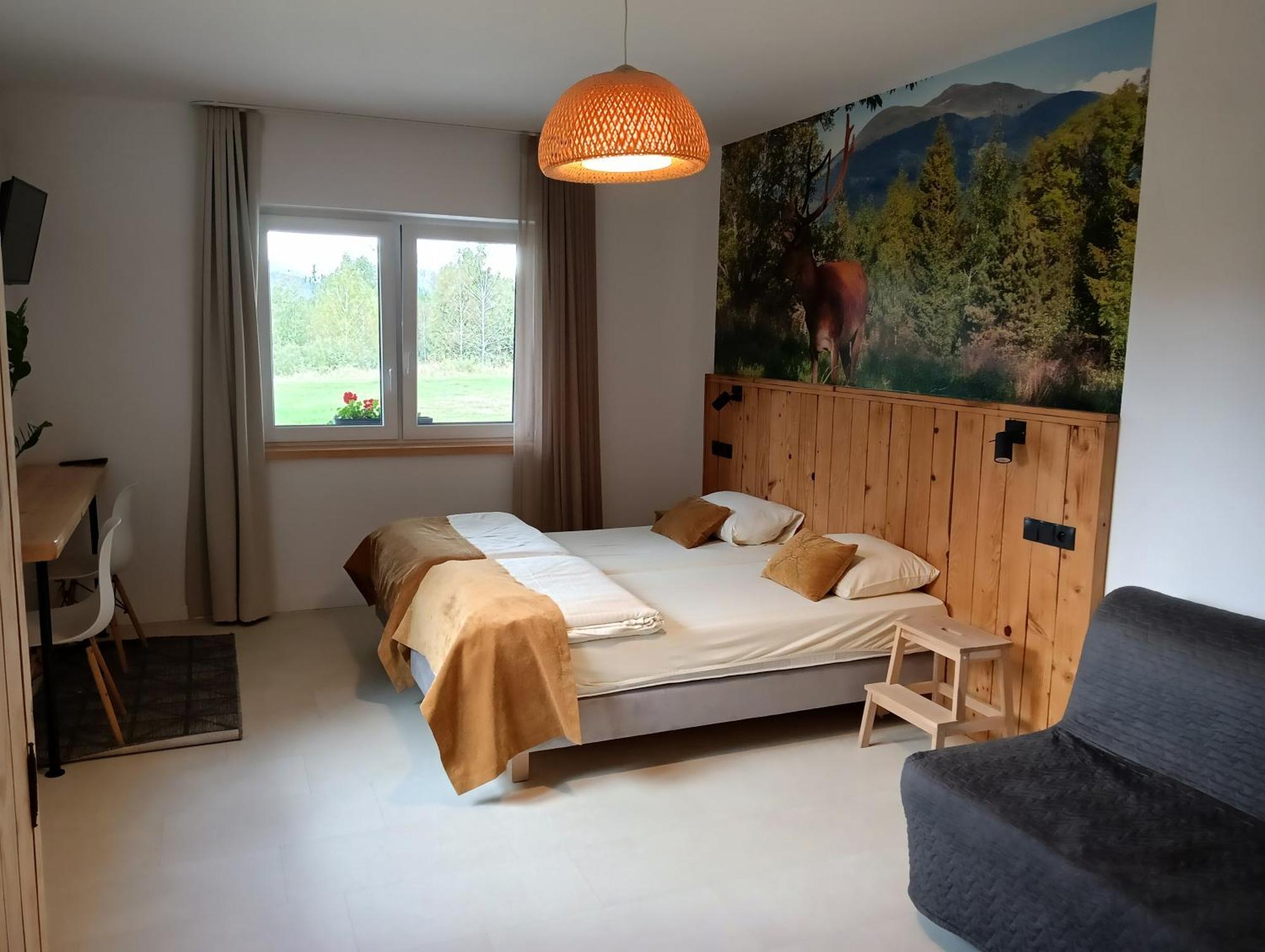 Pod Wielka Zalesiona Gora Wetlina Buitenkant foto